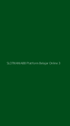 Tampilan Antarmuka Aplikasi Slotmania88 Platform Belajar Online - 3