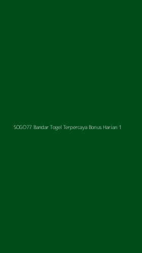 Tampilan Antarmuka Aplikasi Sogo77 Bandar Togel Terpercaya Bonus Harian - 1