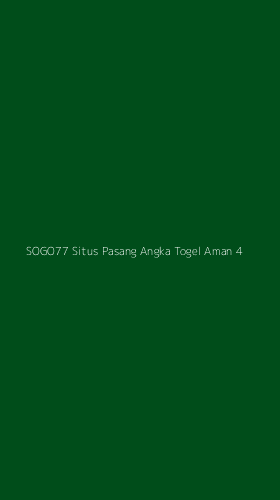 Tampilan Antarmuka Aplikasi Sogo77 Situs Pasang Angka Togel Aman - 4