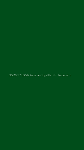 Tampilan Antarmuka Aplikasi Sogo777 Login Keluaran Togel Hari Ini Tercepat - 3