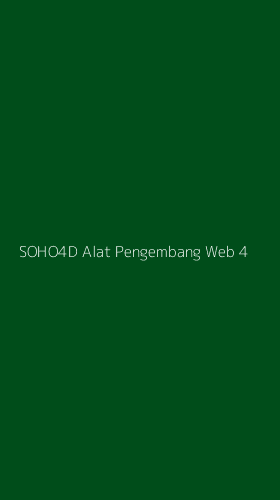 Tampilan Antarmuka Aplikasi Soho4d Alat Pengembang Web - 4
