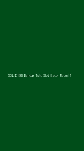 Tampilan Antarmuka Aplikasi Solid188 Bandar Toto Slot Gacor Resmi - 1