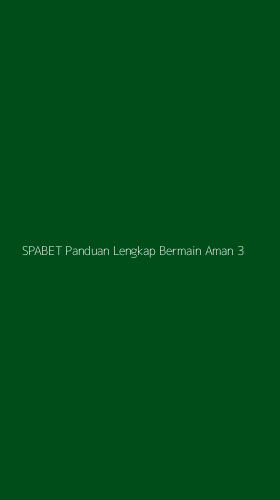 Tampilan Antarmuka Aplikasi Spabet Panduan Lengkap Bermain Aman - 3