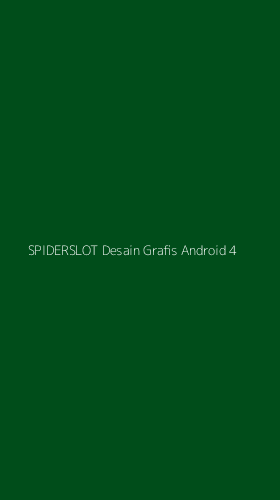Tampilan Antarmuka Aplikasi Spiderslot Desain Grafis Android - 4