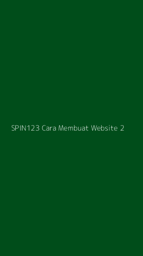 Tampilan Antarmuka Aplikasi Spin123 Cara Membuat Website - 2