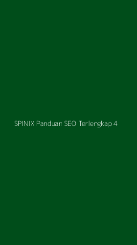 Tampilan Antarmuka Aplikasi Spinix Panduan Seo Terlengkap - 4