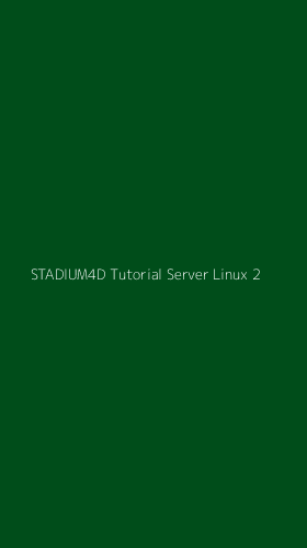 Tampilan Antarmuka Aplikasi Stadium4d Tutorial Server Linux - 2