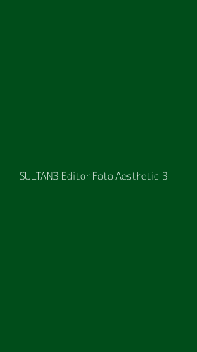 Tampilan Antarmuka Aplikasi Sultan3 Editor Foto Aesthetic - 3