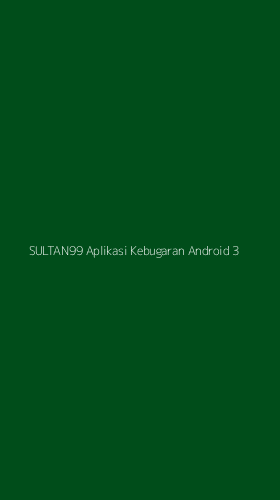 Tampilan Antarmuka Aplikasi Sultan99 Aplikasi Kebugaran Android - 3