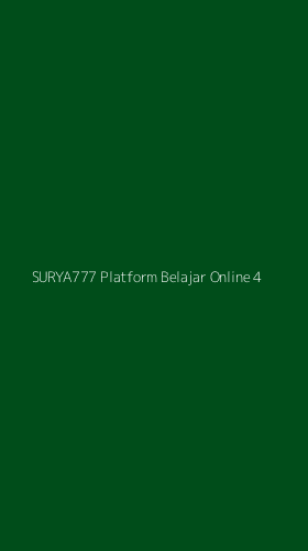 Tampilan Antarmuka Aplikasi Surya777 Platform Belajar Online - 4
