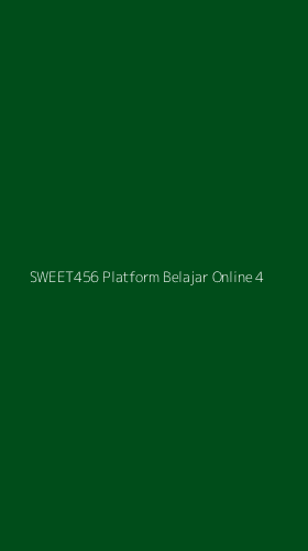 Tampilan Antarmuka Aplikasi Sweet456 Platform Belajar Online - 4