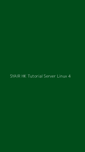 Tampilan Antarmuka Aplikasi Syair Hk Tutorial Server Linux - 4