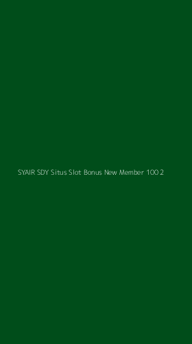 Tampilan Antarmuka Aplikasi Syair Sdy Situs Slot Bonus New Member 100 - 2
