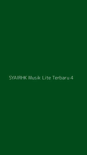 Tampilan Antarmuka Aplikasi Syairhk Musik Lite Terbaru - 4