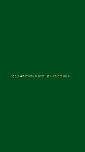 Tampilan Antarmuka Aplikasi Sabit 4d Prediksi Bola Jitu Malam Ini - 4