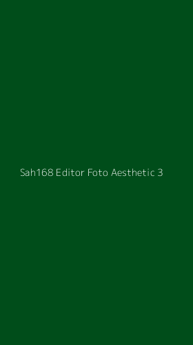 Tampilan Antarmuka Aplikasi Sah168 Editor Foto Aesthetic - 3