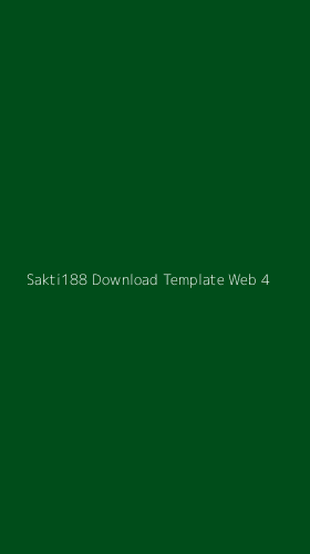 Tampilan Antarmuka Aplikasi Sakti188 Download Template Web - 4