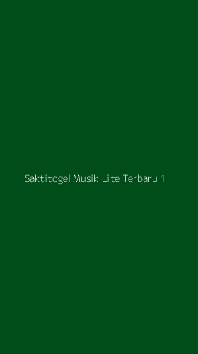 Tampilan Antarmuka Aplikasi Saktitogel Musik Lite Terbaru - 1