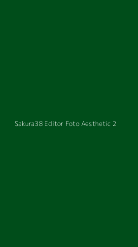 Tampilan Antarmuka Aplikasi Sakura38 Editor Foto Aesthetic - 2