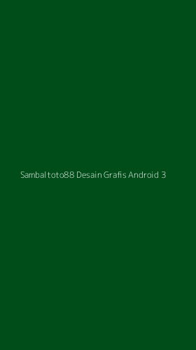 Tampilan Antarmuka Aplikasi Sambaltoto88 Desain Grafis Android - 3