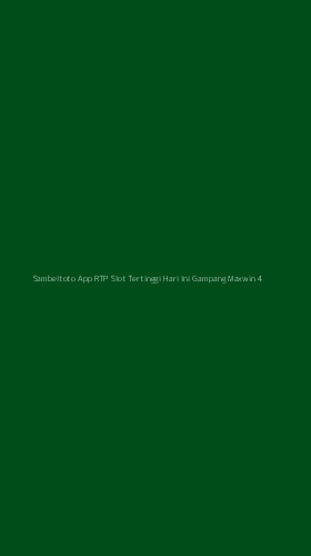 Tampilan Antarmuka Aplikasi Sambeltoto App Rtp Slot Tertinggi Hari Ini Gampang Maxwin - 4