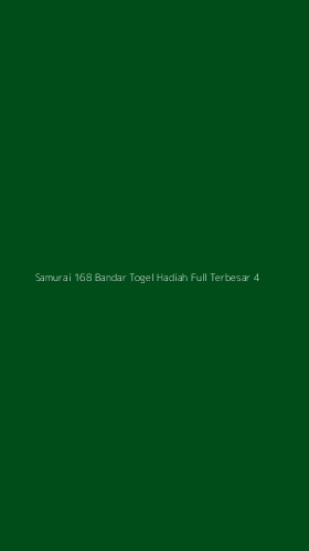 Tampilan Antarmuka Aplikasi Samurai 168 Bandar Togel Hadiah Full Terbesar - 4