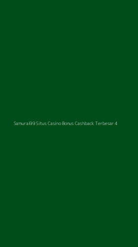 Tampilan Antarmuka Aplikasi Samurai99 Situs Casino Bonus Cashback Terbesar - 4