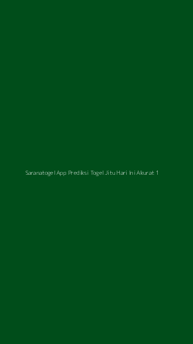 Tampilan Antarmuka Aplikasi Saranatogel App Prediksi Togel Jitu Hari Ini Akurat - 1