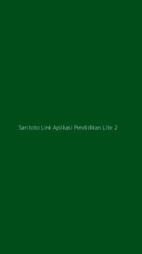 Tampilan Antarmuka Aplikasi Saritoto Link Aplikasi Pendidikan Lite - 2