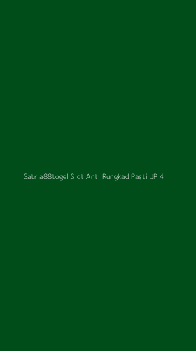Tampilan Antarmuka Aplikasi Satria88togel Slot Anti Rungkad Pasti Jp - 4