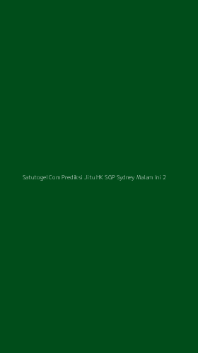 Tampilan Antarmuka Aplikasi Satutogel Com Prediksi Jitu Hk Sgp Sydney Malam Ini - 2