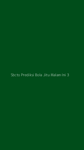 Tampilan Antarmuka Aplikasi Sbcto Prediksi Bola Jitu Malam Ini - 3