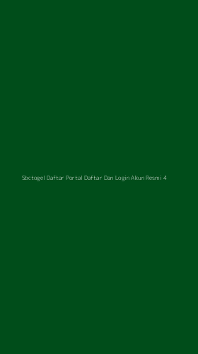 Tampilan Antarmuka Aplikasi Sbctogel Daftar Portal Daftar Dan Login Akun Resmi - 4