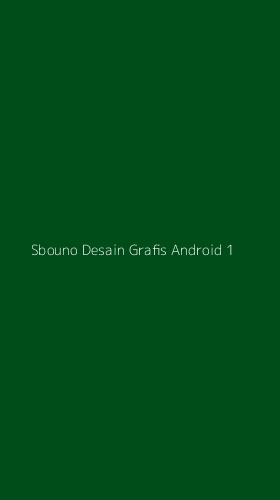 Tampilan Antarmuka Aplikasi Sbouno Desain Grafis Android - 1