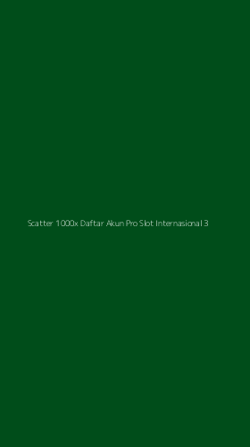 Tampilan Antarmuka Aplikasi Scatter 1000x Daftar Akun Pro Slot Internasional - 3