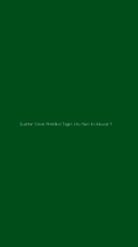 Tampilan Antarmuka Aplikasi Scatter Silver Prediksi Togel Jitu Hari Ini Akurat - 1