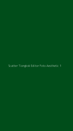 Tampilan Antarmuka Aplikasi Scatter Tiongkok Editor Foto Aesthetic - 1