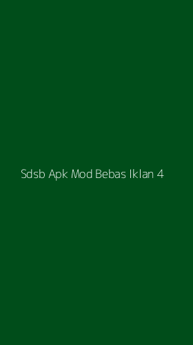 Tampilan Antarmuka Aplikasi Sdsb Apk Mod Bebas Iklan - 4