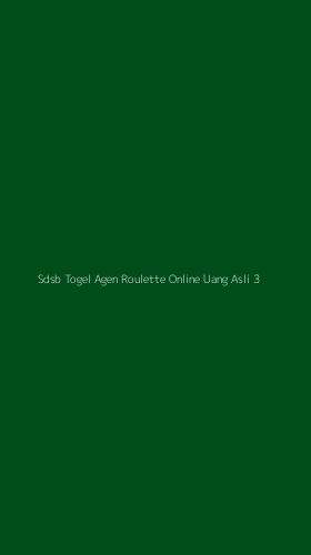 Tampilan Antarmuka Aplikasi Sdsb Togel Agen Roulette Online Uang Asli - 3