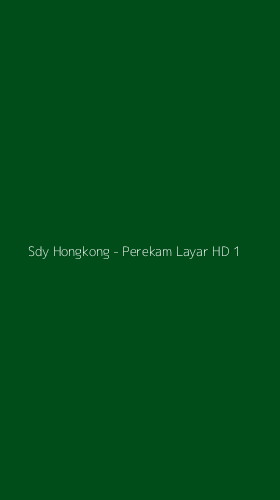 Tampilan Antarmuka Aplikasi Sdy Hongkong - Perekam Layar HD - 1