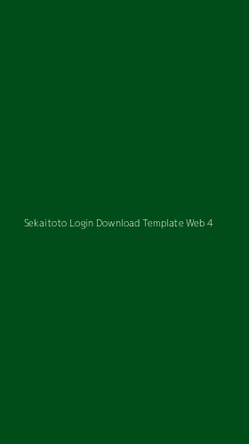 Tampilan Antarmuka Aplikasi Sekaitoto Login Download Template Web - 4