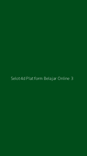 Tampilan Antarmuka Aplikasi Selot4d Platform Belajar Online - 3