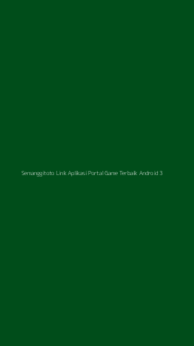 Tampilan Antarmuka Aplikasi Semanggitoto Link Aplikasi Portal Game Terbaik Android - 3