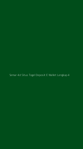Tampilan Antarmuka Aplikasi Semar 4d Situs Togel Deposit E Wallet Lengkap - 4