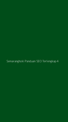 Tampilan Antarmuka Aplikasi Semaranghoki Panduan Seo Terlengkap - 4