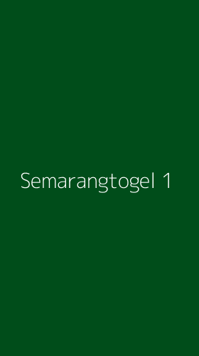 Tampilan Antarmuka Aplikasi Semarangtogel - 1