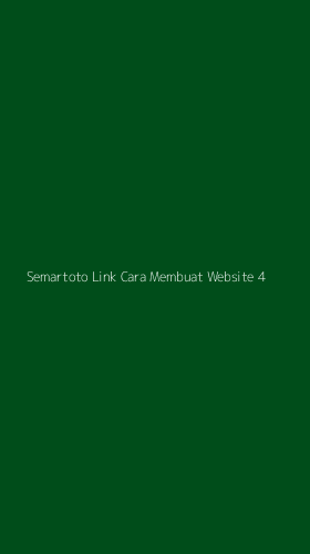 Tampilan Antarmuka Aplikasi Semartoto Link Cara Membuat Website - 4