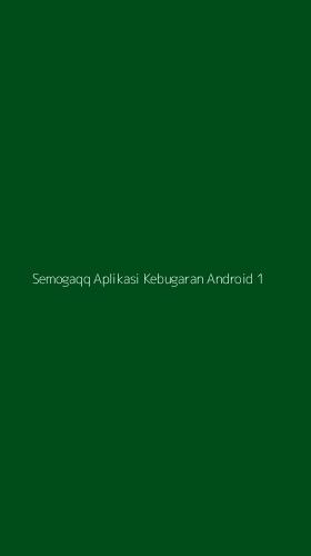 Tampilan Antarmuka Aplikasi Semogaqq Aplikasi Kebugaran Android - 1