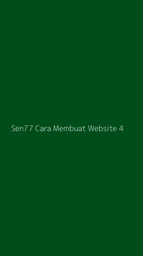 Tampilan Antarmuka Aplikasi Sen77 Cara Membuat Website - 4