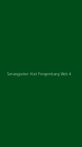 Tampilan Antarmuka Aplikasi Senangpoker Alat Pengembang Web - 4